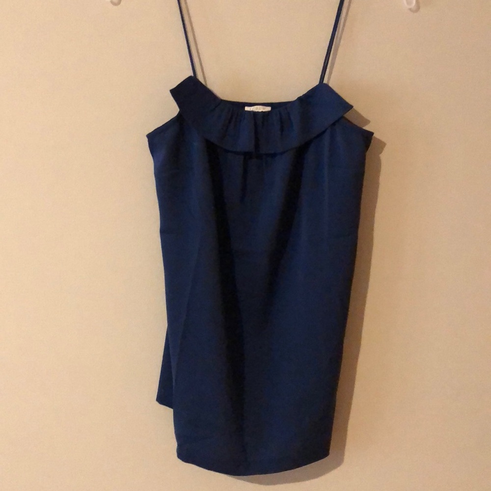 a silk top